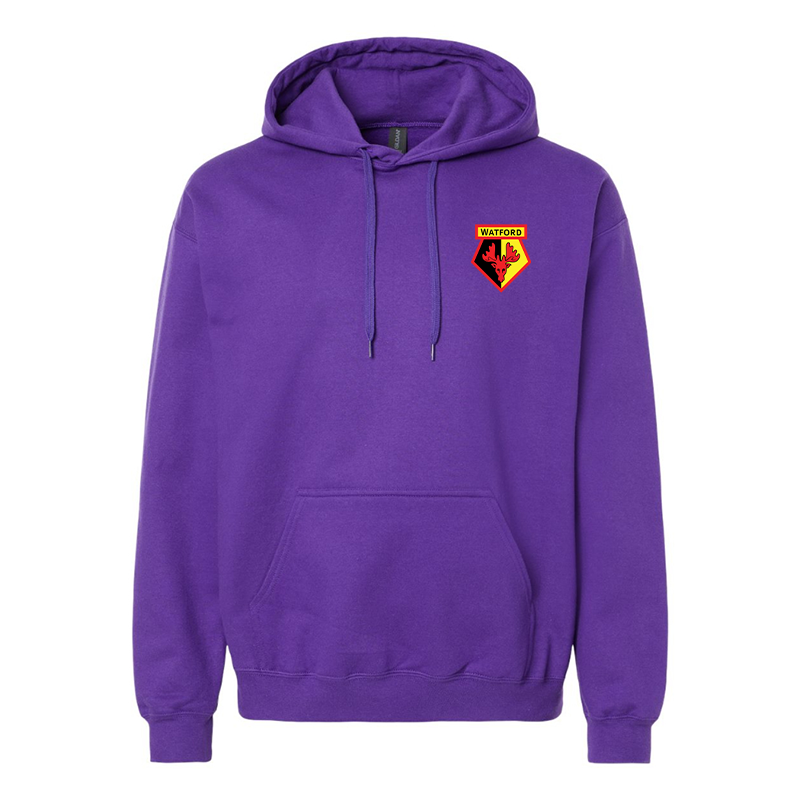 Men's Watford Soccer  Softstyle Midweight Hooded Sweatshirt